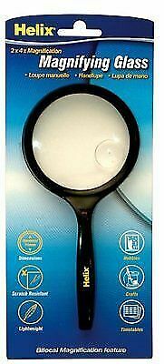Helix Hand Held Magnifying Glass 75mm MN1020 for sale online | eBay