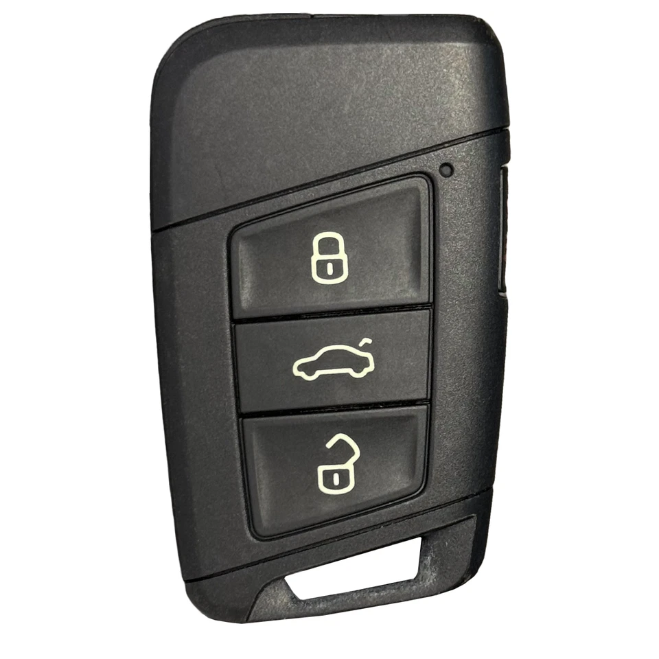 OEM Volkswagen Tiguan 2018-2025 Llave inteligente Prox Llavero entrada remota hoja sin cortar Foto 3 de 4