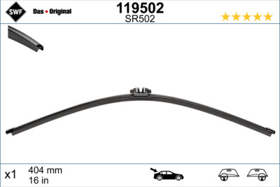 SWF 119502 Wiper Blade for ,SKODA,VW | eBay