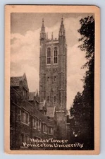 VINTAGE HOLDER TOWER PRINCETON UNIVERSITY POSTCARD IH