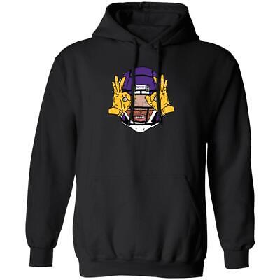 NFL Minnesota Vikings Adam Thielen Skol Vikings 3D Pullover Hoodie For Fans