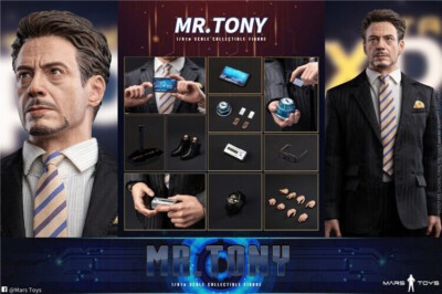 ミスター トニー 法廷 MAT006 Mr.Tony トニースターク MARS TOYS TONY STARK 12