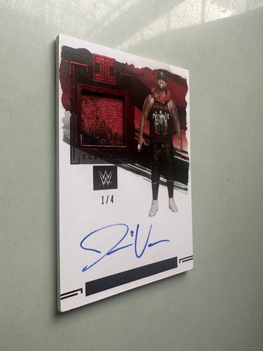 2023 Impeccable WWE Elegance Material Jimmy Uso /4 Bloodline - Picture 3 of 10