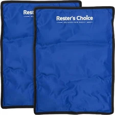 Rester's Choice Gel Cold & Hot Pack (2 pk)  11x14'' Reusable-Microwaveable