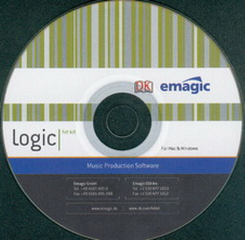 LOGIC - dla komputerów Mac i PC --LOGIC WIELOŚCIEŻKOWE STUDIO NAGRANIOWE - Rzadka wersja na PC **** - Zdjęcie 1 z 5