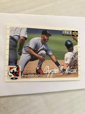 St. Louis cardinals Ozzie Smith 1994 UD CC silver signature baseball card