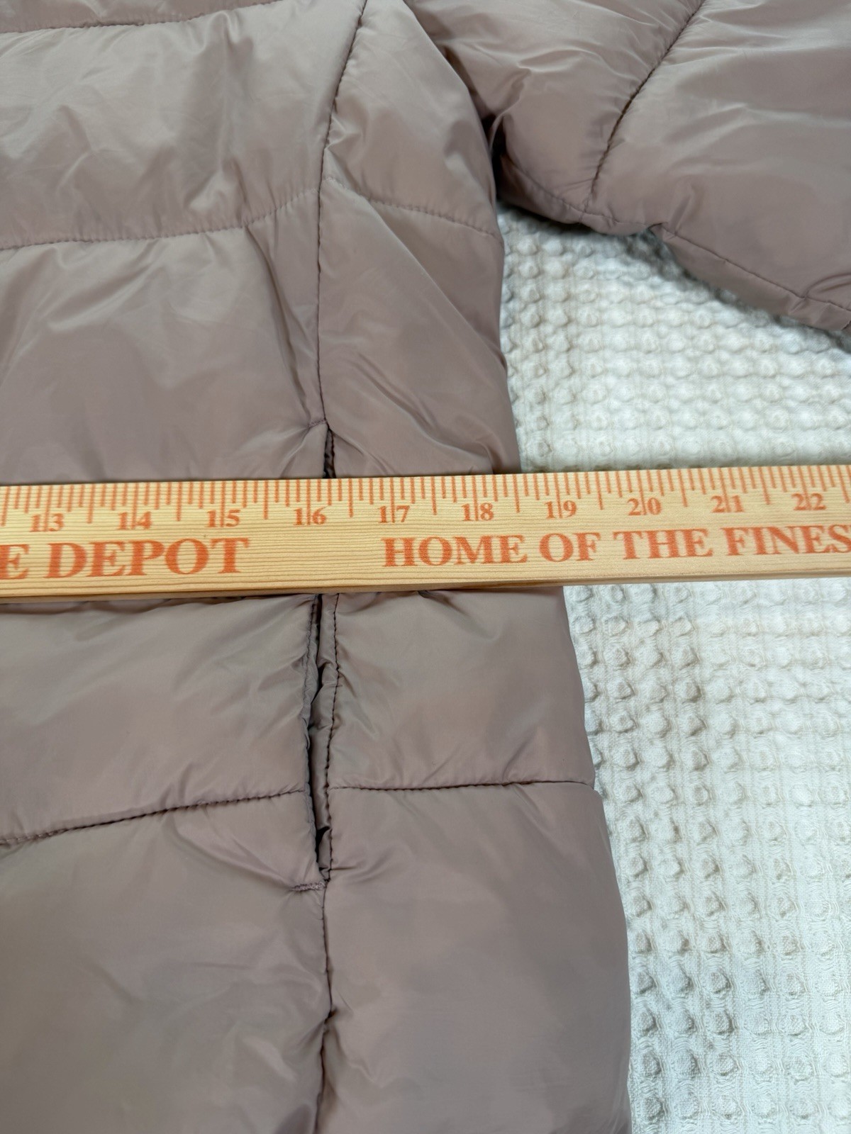 GAP ColdControl Puffer Jacket Women’s Small Taupe… - image 5