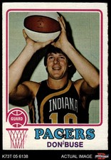 1973 Topps #222 Don Buse Pacers RC University of Evansville 3 - VG