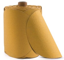 100 Pcs 6 Inch Gold Psa Sanding Discs 80 Grit Self Adhesive Stickyback Sandpaper 0.31 per gallon