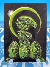 Alien Xenomorph Artist Hand Drawn Auto Sketch Art Card 1/1 GGC Studio Predator