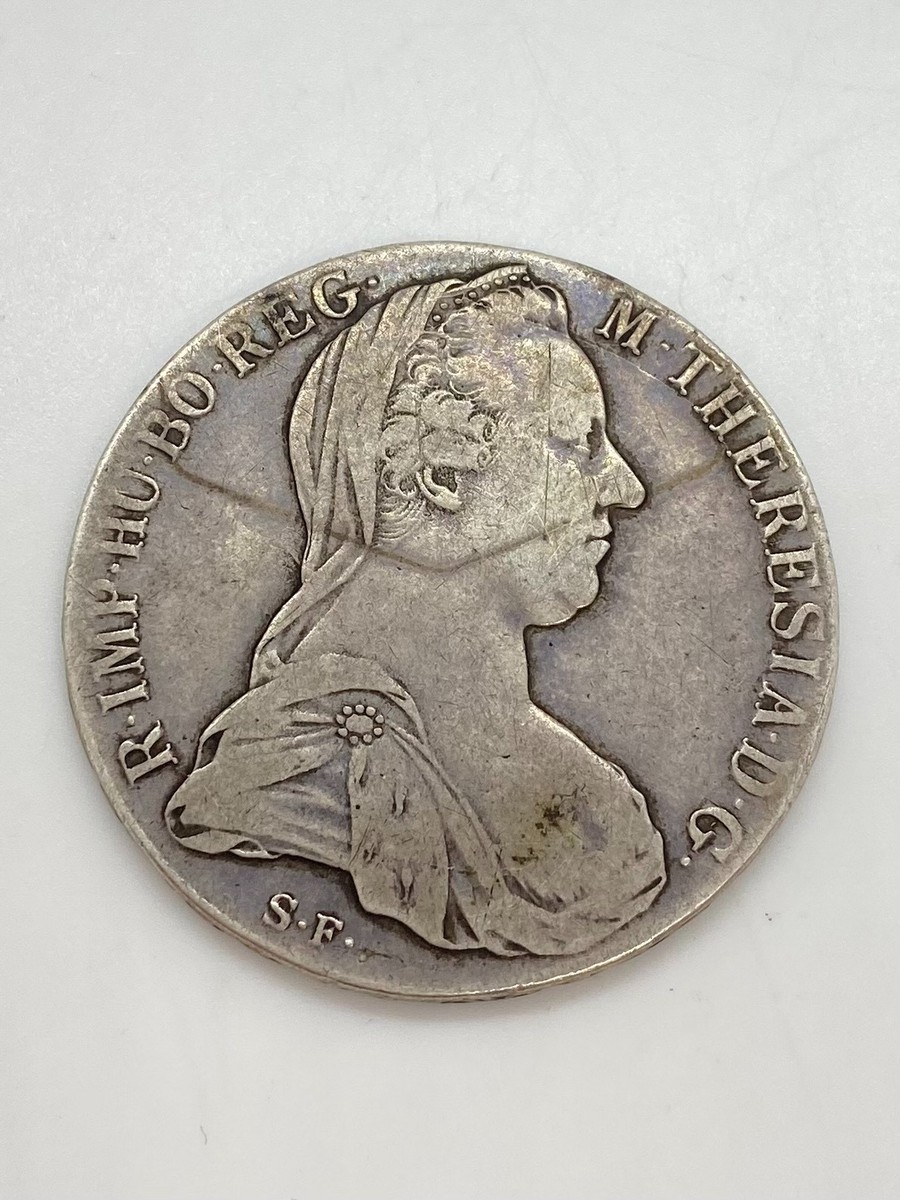 Original silver Maria Theresa Thaler coin - Possible minting error