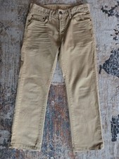 American Eagle Tan Khaki Pants Slim Straight Mens 28 30