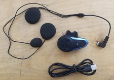 Helmet Bluetooth Headset, BT-S3 Motorcycle Bluetooth Intercom Headset