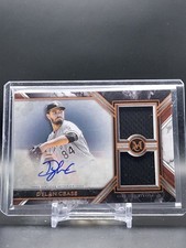 Dylan Cease 2022 Topps Museum Collection Dual Relic and Auto /50 Blue Jays