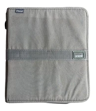 Vintage 1995 Mead 5 Five Star First Gear Zipper Binder 3 Ring 1.5" OD Green