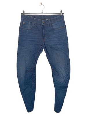 G-Star RAW Arc 3D Slim Jeans Herren W31 Tapered Fit Blau Denim