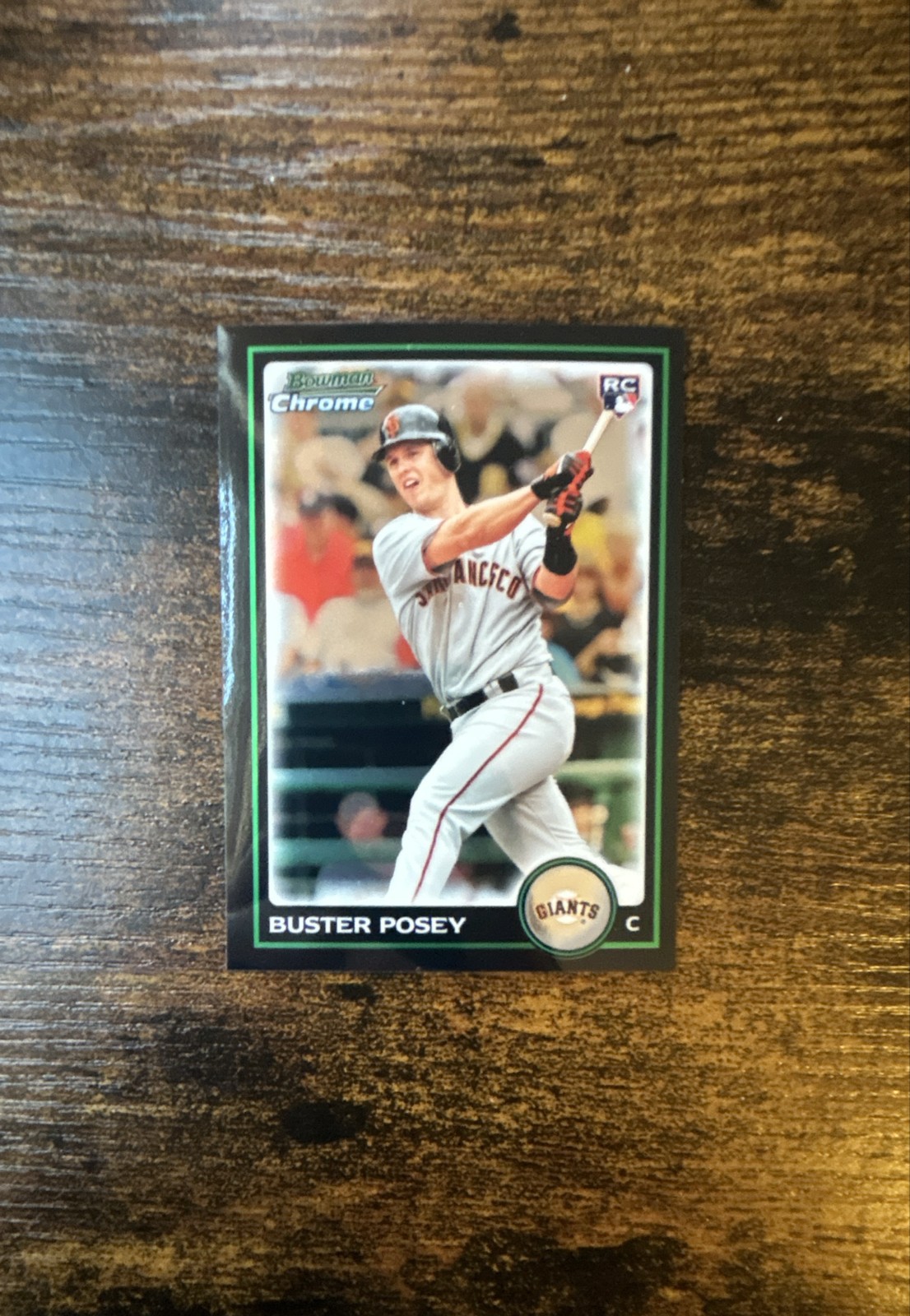 2010 Bowman Draft Picks & Prospects - Chrome Buster Posey #BDP61 (RC)