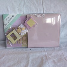 Colorbok Mini Scrapbook Kit Baby Girl 6 X 6 Album  Paper  Embellishments NEW 