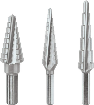 #ad Bosch Genuine 3 pc. High Speed Steel Step Drill Bit Set SDH30 $40.99