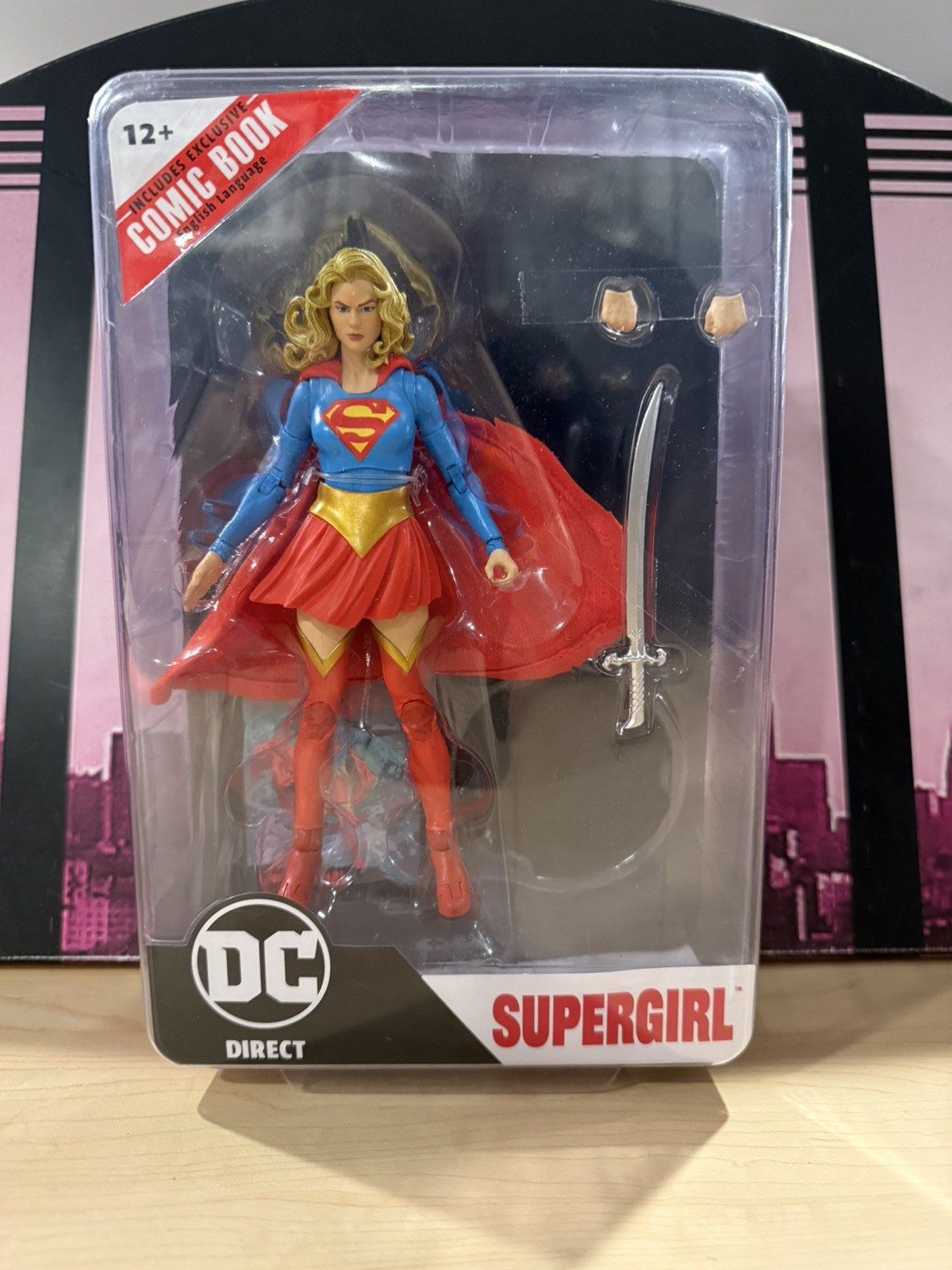 McFarlane Toys DC Multiverse DC Direct Page Punchers Woman of Tomorrow Supergirl