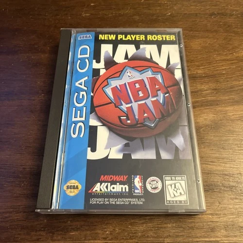 NBA Jam (Sega CD) Complete - Tested - Authentic