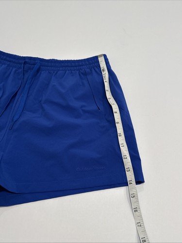 Outdoor Voices Large Doing Things Shorts blau Taschen Kordelzug - Bild 6 von 8