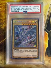 Blue Eyes White Dragon PSA10 English Version