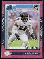 Adisa Isaac 2024 Donruss Optic Pink #202 Rated Rookie