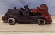 Cast Iron Toy Fire Truck