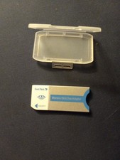 SanDisk Memory Stick Duo Adapter 20-90-00125 - BLUE with Case