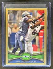 2012 Topps Kam Chancellor Gold Rookie RC #/2012 Seahawks
