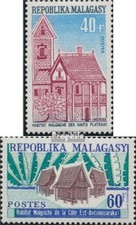 Timbres madagascar 1969 Mi 608-609 (complète edition) neuf avec gomme originale 