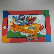 Sesame Street Elmo Grover Big Bird Pillowcase 2009 19x29