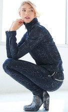 Anatomie Mojo jacket NEW w/tags blue python S