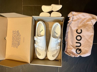 Quoc M3 Air EU 43 White Ultralight Rennradschuhe, 320£