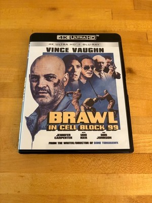 Brawl in Cell Block 99 4K UHD + BLU RAY LIKE NEW
