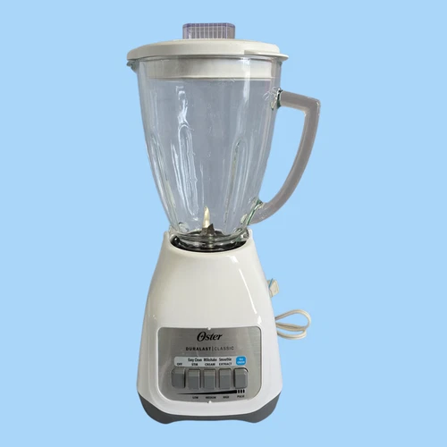 TESTED & WORKS! Oster Duralast Classic Series 5-Speed Blender w/ Glass Carafe