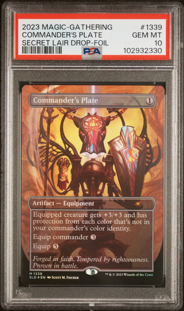 Commander's Plate 1339 Secret Lair Drop for sale | eBay