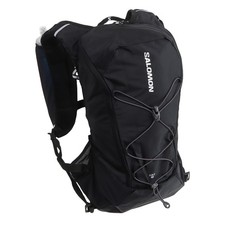 Image of Salomon Agile 12 Set Unisex Running waistcoat with included NS, Black (Black)