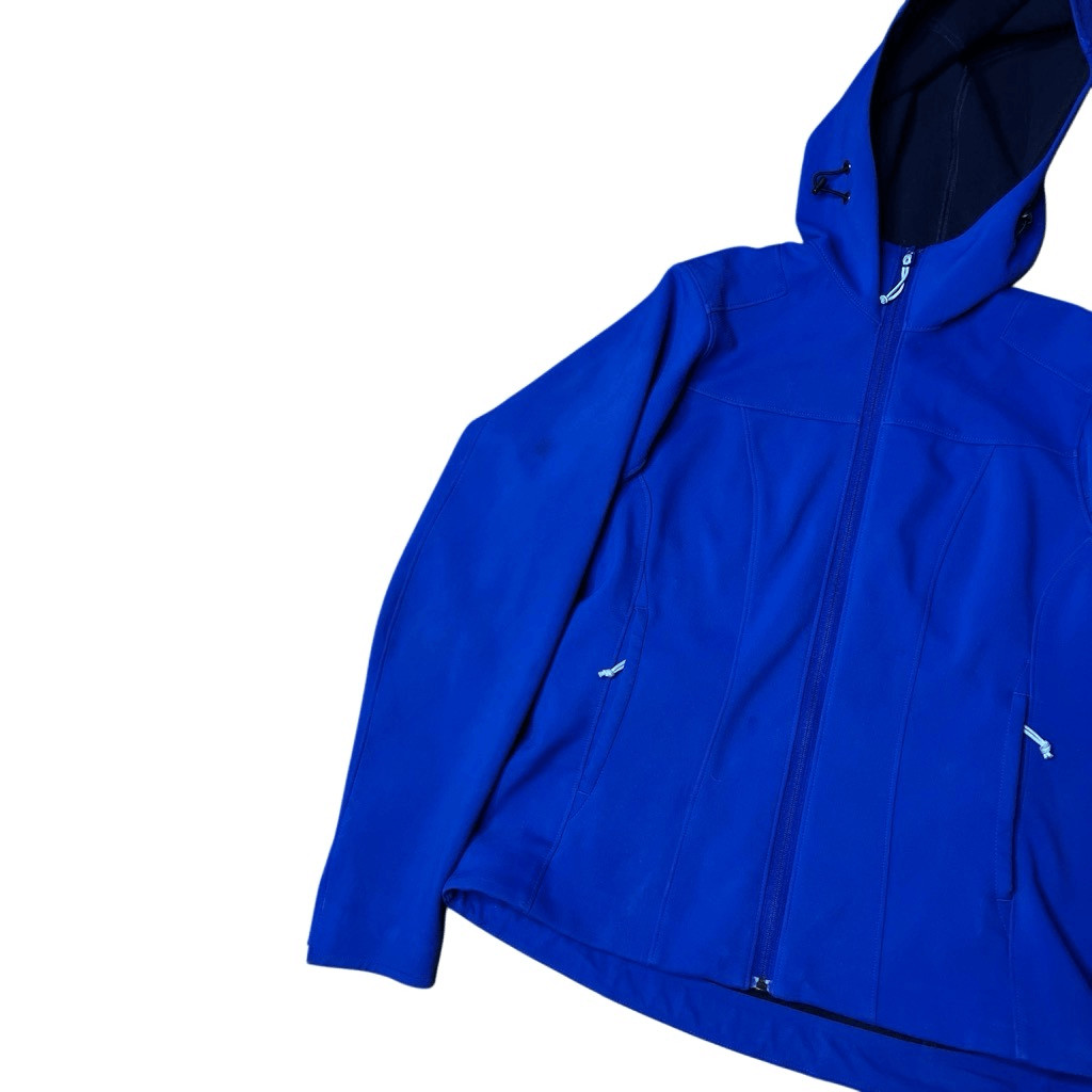 Vintage VTG Arc’teryx Bright Electric Blue Women’s Softshell Water Resistant Jac thumbnail 2