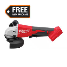 M18 18V Lithium-Ion Brushless Cordless 4-1/2 In./5 In. Grinder W/Paddle Switch 