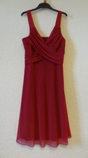 Next Burgundy Sleeveless V Plunge Neck Mesh Dress Dark Pink