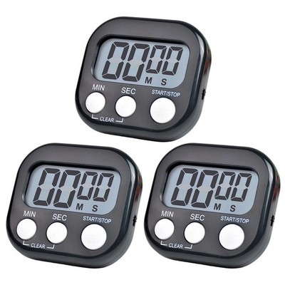 Cooking Timer Digital Egg Timer Loud Alarm Timer Repeat Setting Recall