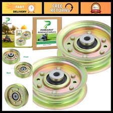 2 Pack Idler Pulley for 42" Craftsman LT1000 Lawn Mower Deck Replacement Parts