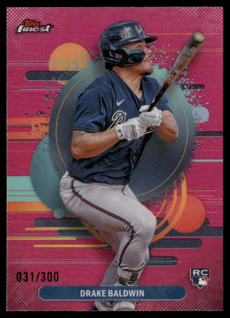 2025 Finest #183 Drake Baldwin Uncommon Magenta #/300 RC