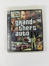 Grand Theft Auto IV GTA 4 PS3 Complete Tested with Manual and Map