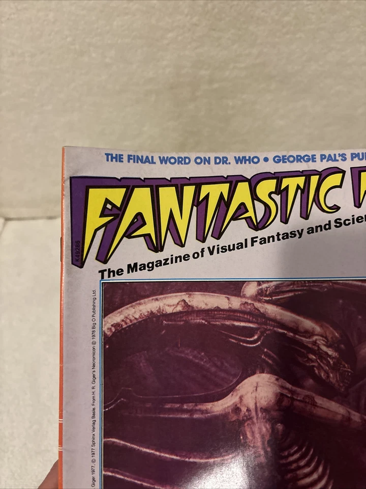 Fantastic Films October 1979 ALIEN Ridley Scott Interview Dr. Who FREE SHIP Foto 3 de 4