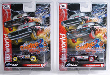 Auto World SNAKE  MONGOOSE SUPER CON VEGAS SLOT CAR 2 pc. LOT  Limited ed MIP