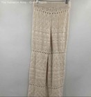 House Of Harlow 1960 Womens Ivory Crochet Flared Leg Ankle Pants Size Small — photo 2