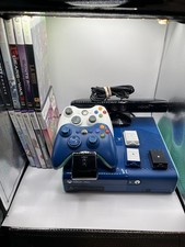 Microsoft Xbox 360 E Console Blue Call of Duty W/ Controller - TESTED  CLEANED